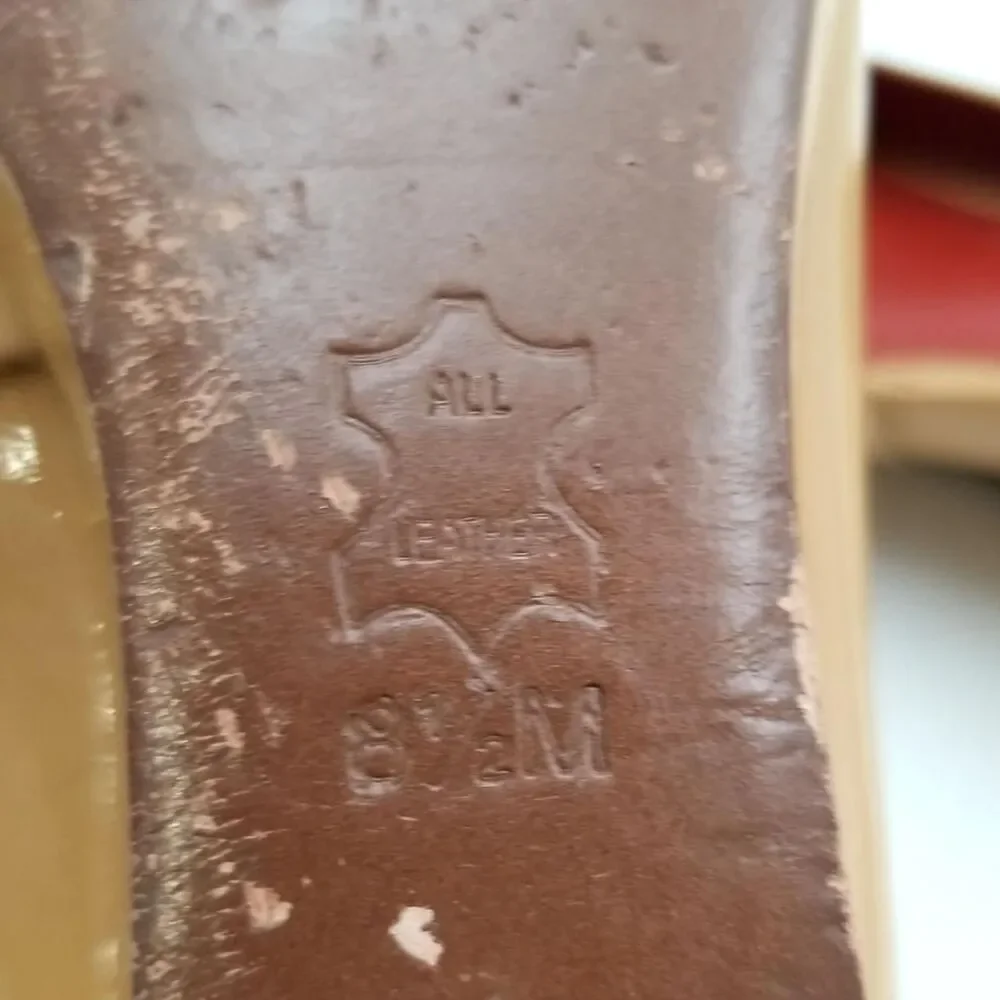 Tory Burch Patent Leather Wedges - Size 8.5